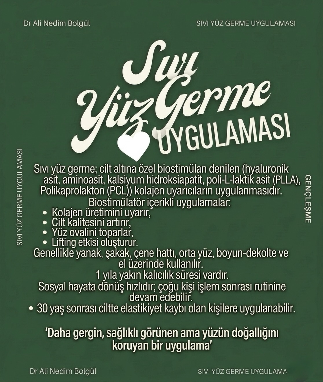 Sıvı Yüz Germe After